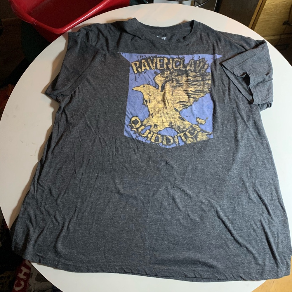 Harry Potter Ravenclaw Quidditch Hogwarts Tshirt Hufflepuff Slytherin Gryffindor